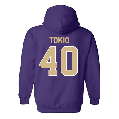 Washington - NCAA Football : Ezaya Tokio - Classic Shersey Hooded Sweatshirt-1