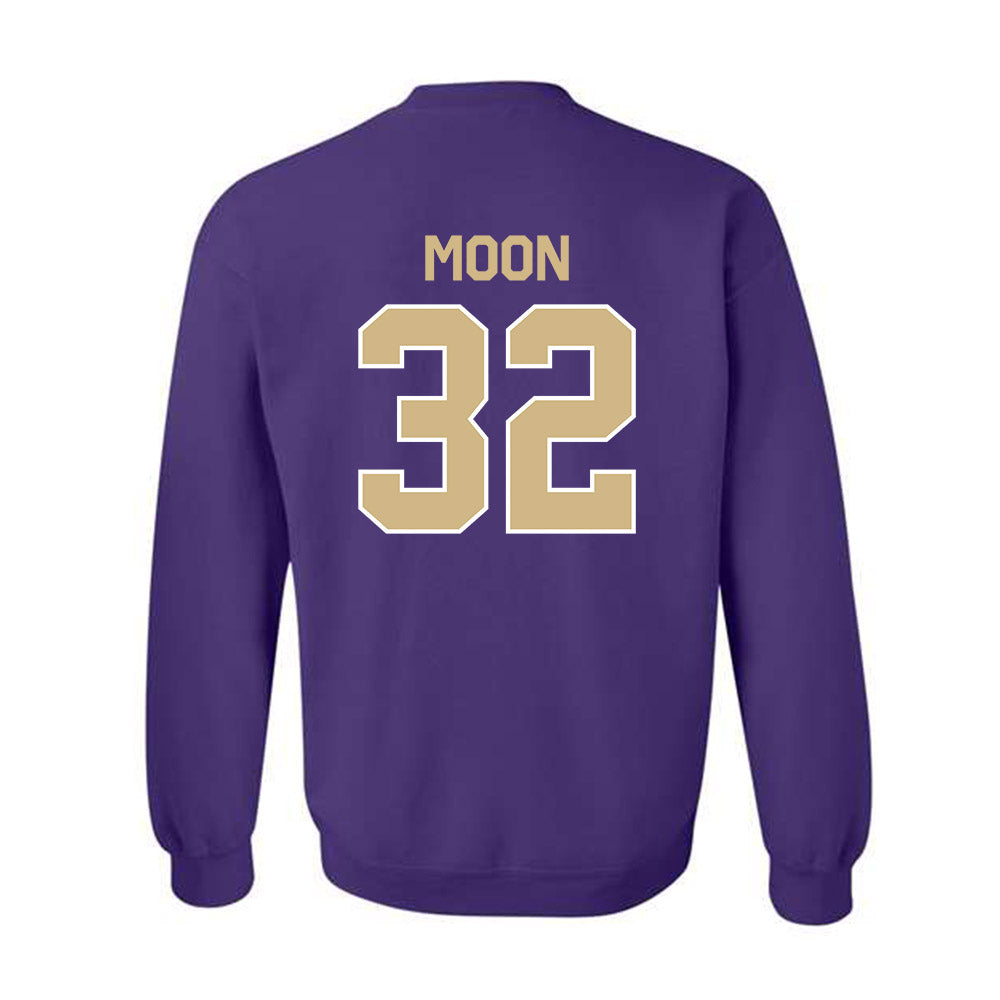 Washington - NCAA Football : Ryken Moon - Classic Shersey Crewneck Sweatshirt-1