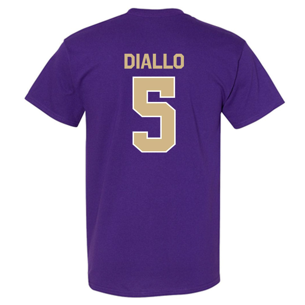 Washington - NCAA Men's Basketball : Zoom Diallo - Classic Shersey T-Shirt-1