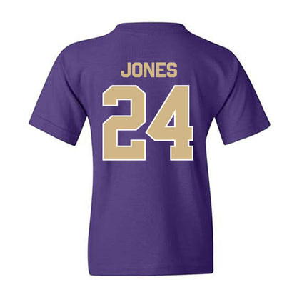 Washington - NCAA Football : Jeron Jones - Classic Shersey Youth T-Shirt-1