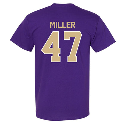 Washington - NCAA Baseball : Jay Miller - Classic Shersey T-Shirt-1