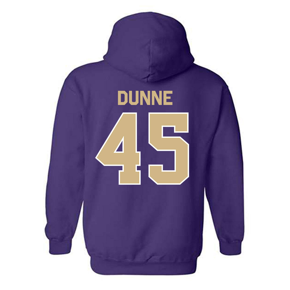 Washington - NCAA Football : Luke Dunne - Classic Shersey Hooded Sweatshirt-1