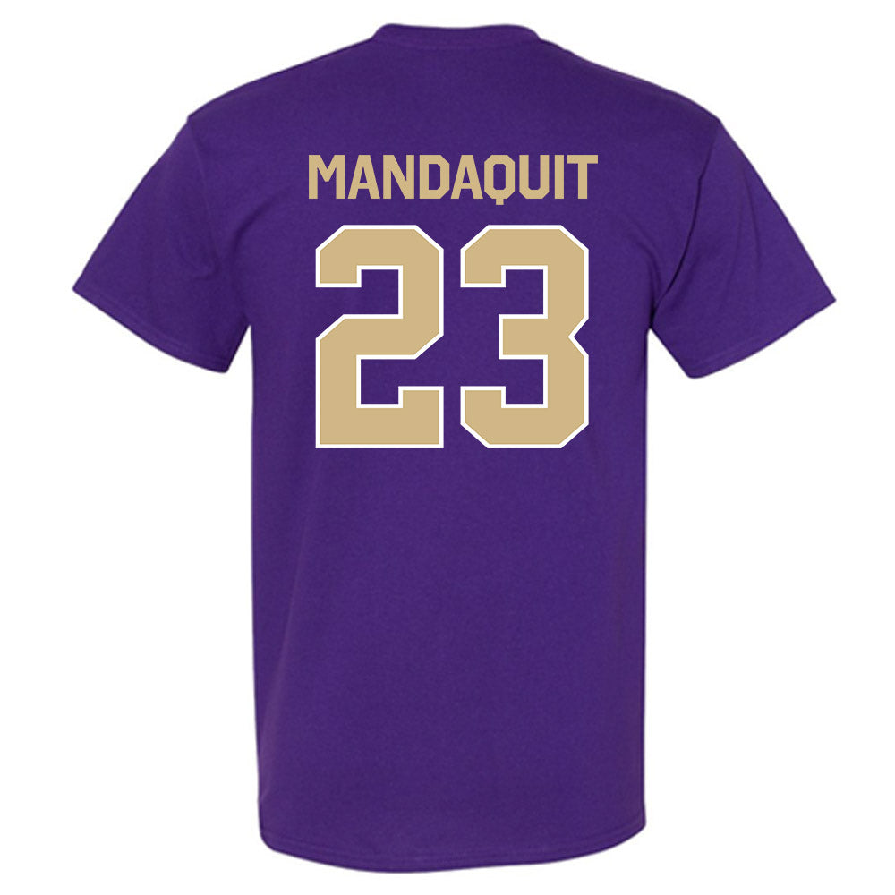 Washington - NCAA Men's Basketball : JJ Mandaquit - Classic Shersey T-Shirt-1