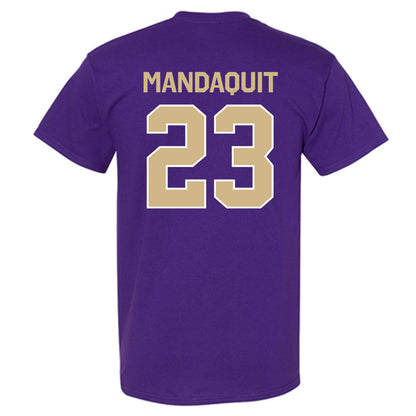Washington - NCAA Men's Basketball : JJ Mandaquit - Classic Shersey T-Shirt-1
