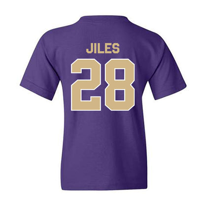 Washington - NCAA Football : Ksani Jiles - Classic Shersey Youth T-Shirt-1