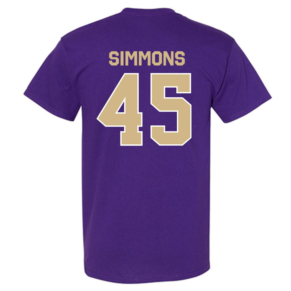 Washington - NCAA Football : Austin Simmons - Classic Shersey T-Shirt-1