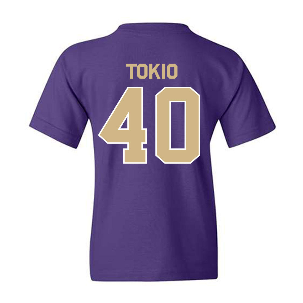 Washington - NCAA Football : Ezaya Tokio - Classic Shersey Youth T-Shirt-1