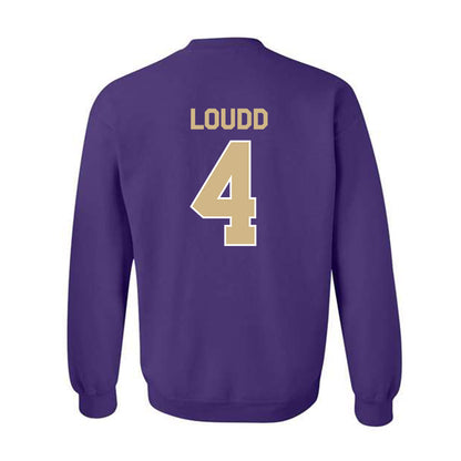 Washington - NCAA Women's Soccer : Maya Loudd - Classic Shersey Crewneck Sweatshirt-1
