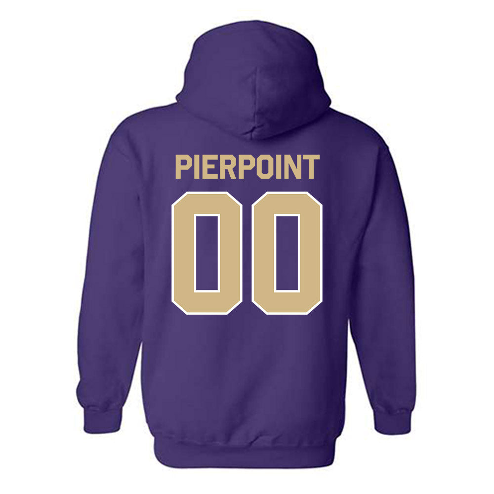 Washington - NCAA Men's Soccer : Kenny Pierpoint - Classic Shersey Hooded Sweatshirt-1