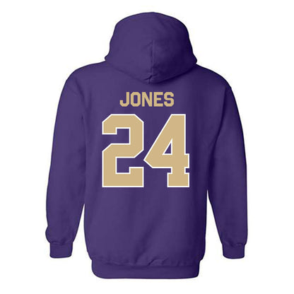 Washington - NCAA Football : Jeron Jones - Classic Shersey Hooded Sweatshirt-1