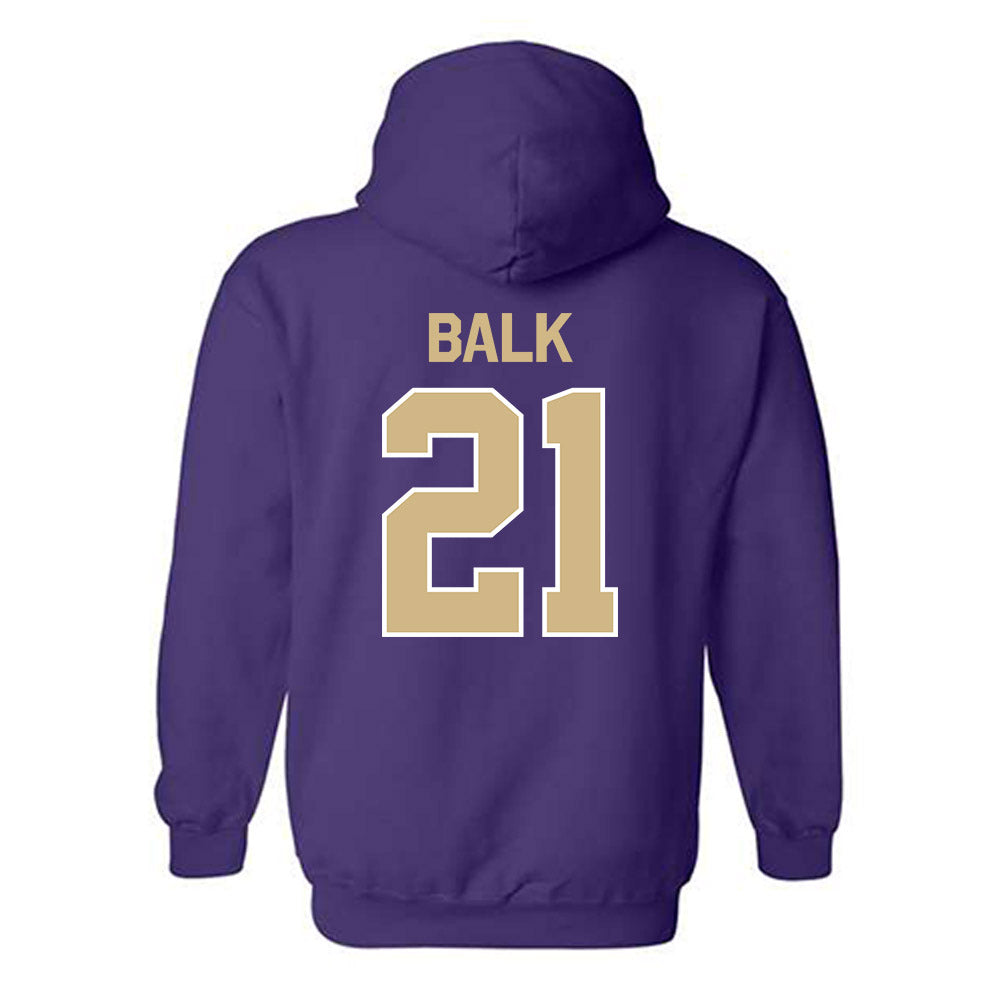 Washington - NCAA Softball : Madi Balk - Classic Shersey Hooded Sweatshirt-1