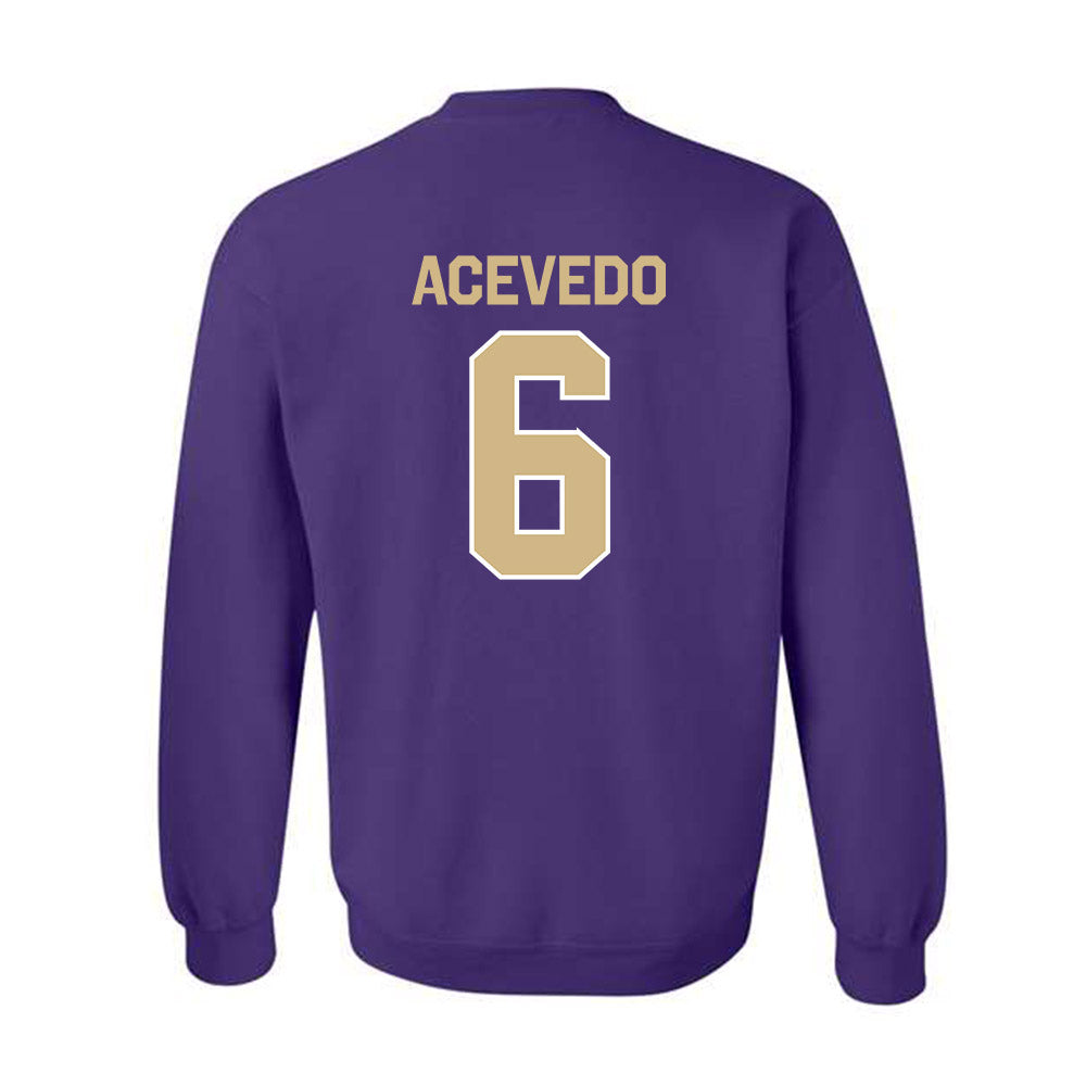 Washington - NCAA Softball : Melody Acevedo - Classic Shersey Crewneck Sweatshirt-1