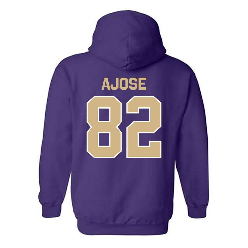 Washington - NCAA Football : Deji Ajose - Classic Shersey Hooded Sweatshirt-1
