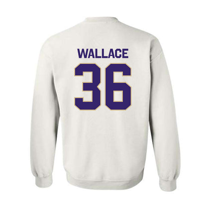 Washington - NCAA Football : CJ Wallace - Classic Shersey Crewneck Sweatshirt-1