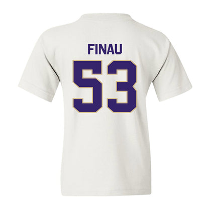 Washington - NCAA Football : Paki Finau - Classic Shersey Youth T-Shirt-1