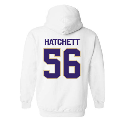 Washington - NCAA Football : Geirean Hatchett - Classic Shersey Hooded Sweatshirt-1