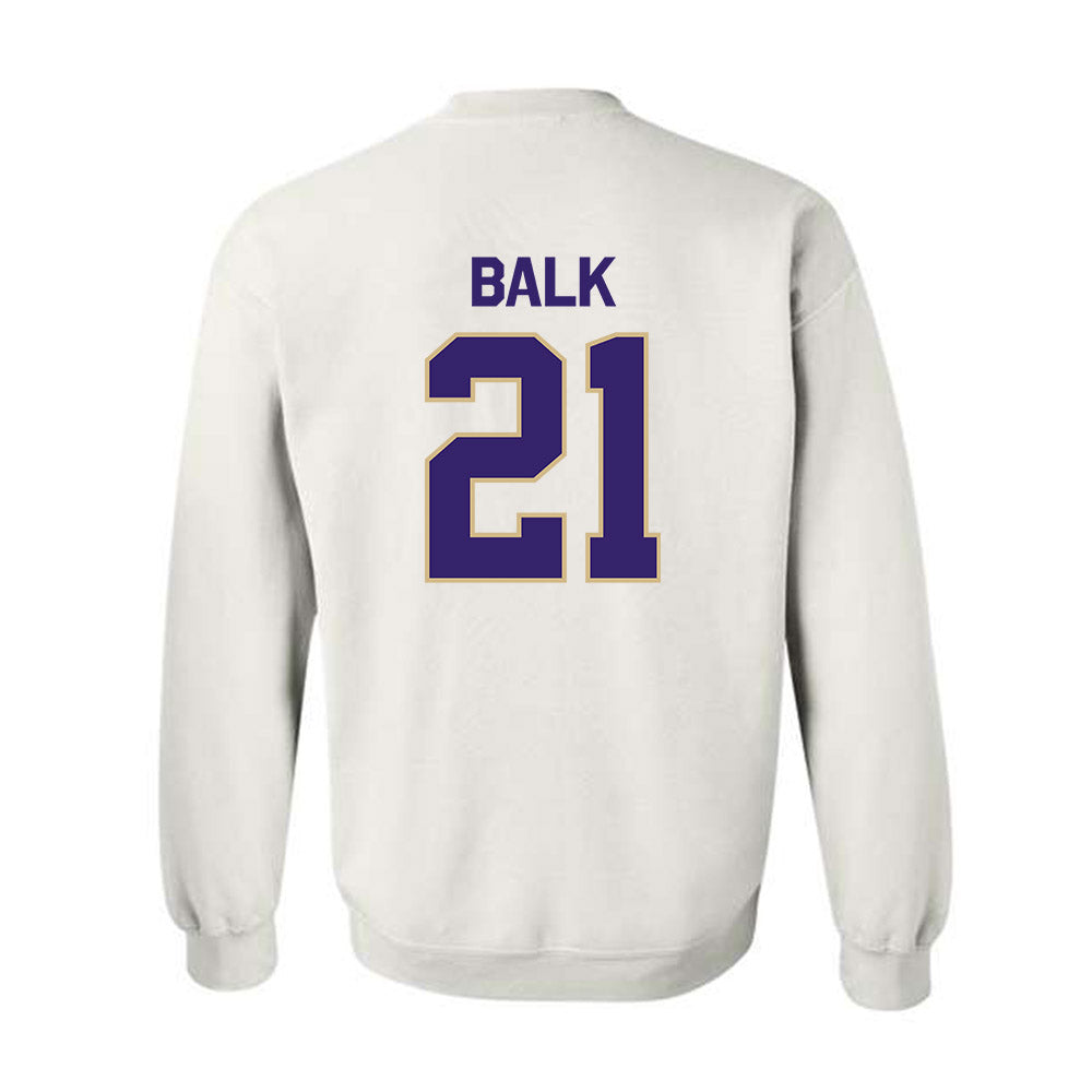 Washington - NCAA Softball : Madi Balk - Classic Shersey Crewneck Sweatshirt-1