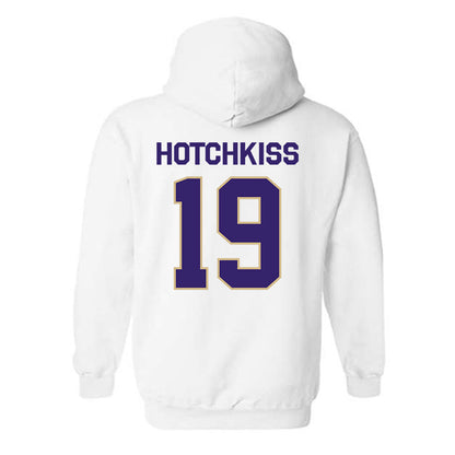 Washington - NCAA Baseball : Jackson Hotchkiss - Classic Shersey Hooded Sweatshirt-1