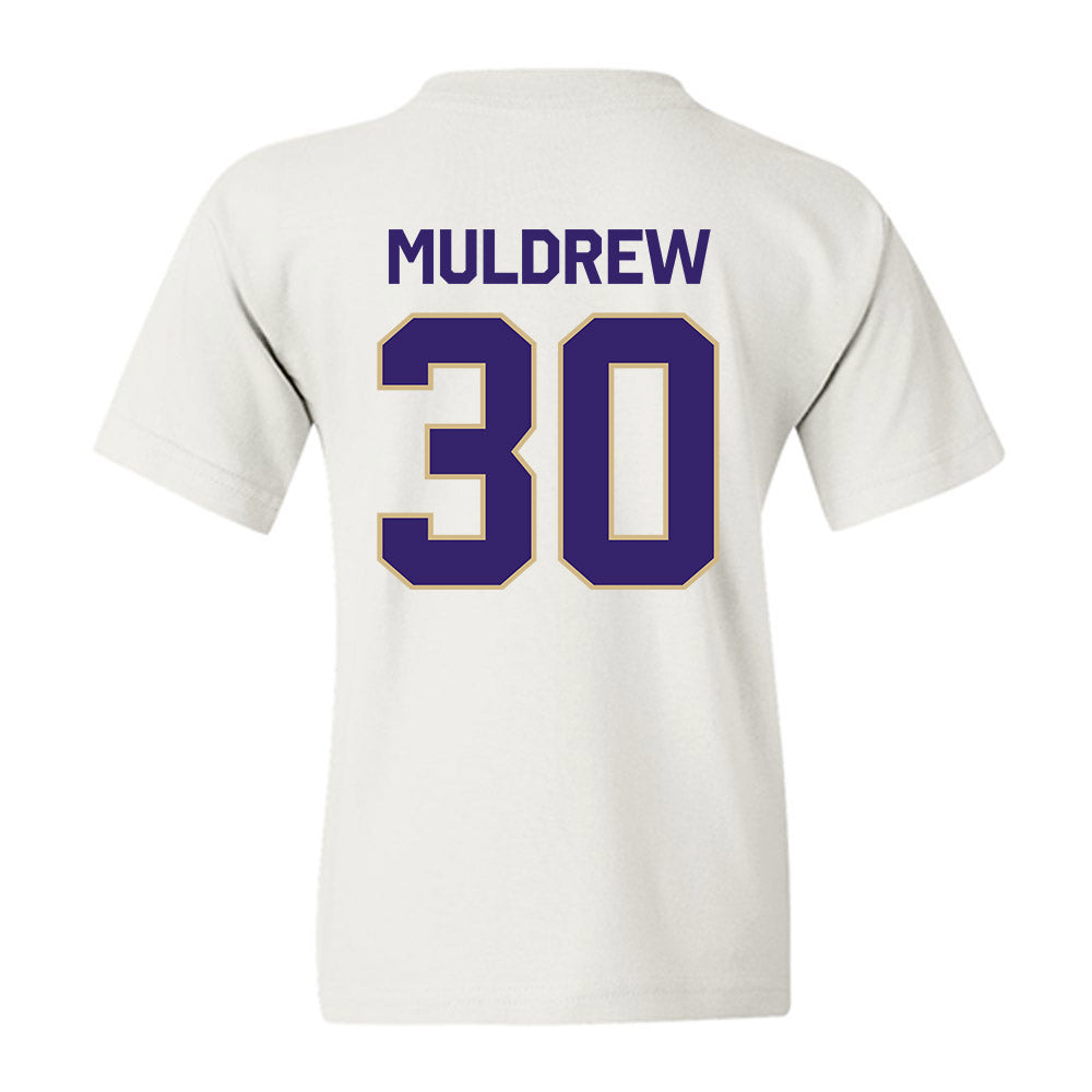 Washington - NCAA Men's Basketball : Courtland Muldrew - Classic Shersey Youth T-Shirt-1