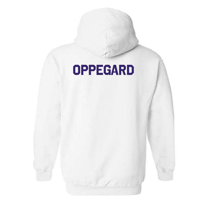 Washington - NCAA Women's Gymnastics : Olivia Oppegard - Classic Shersey Hooded Sweatshirt-1