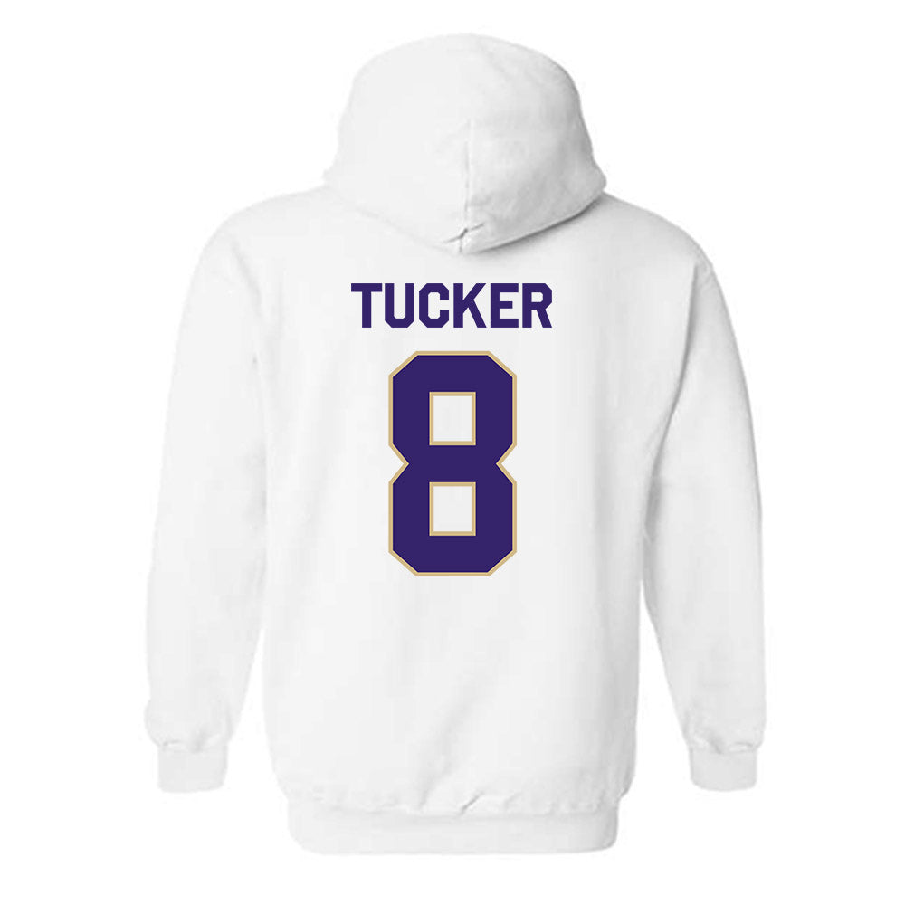 Washington - NCAA Men's Basketball : Bryson Tucker - Classic Shersey Hooded Sweatshirt-1
