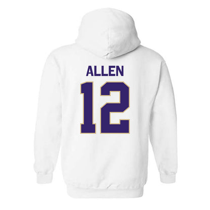 Washington - NCAA Beach Volleyball : Teila Allen - Classic Shersey Hooded Sweatshirt-1