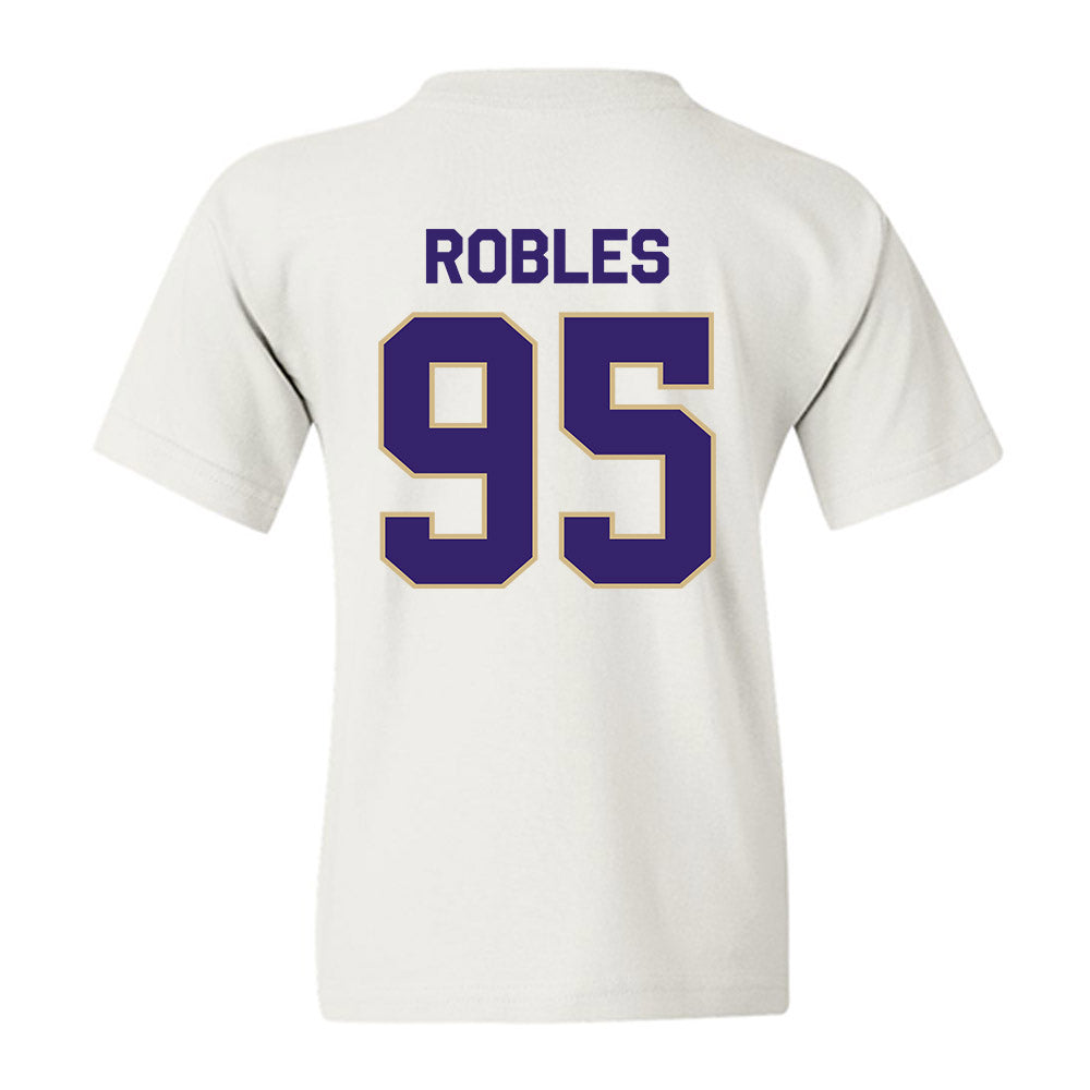 Washington - NCAA Football : Tyler Robles - Classic Shersey Youth T-Shirt-1