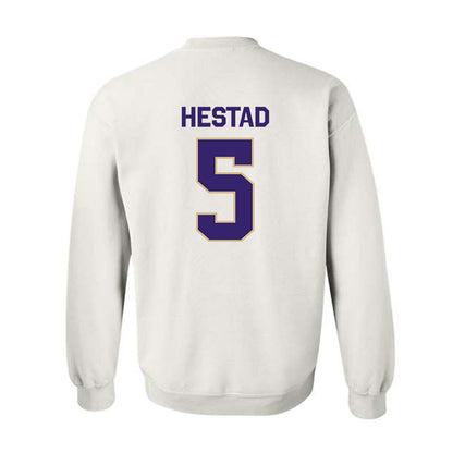 Washington - NCAA Men's Soccer : Asher Hestad - Classic Shersey Crewneck Sweatshirt-1