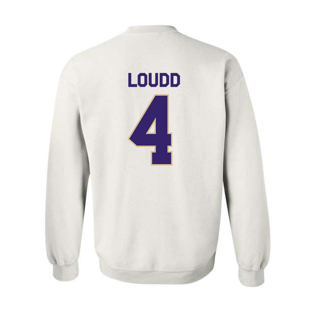 Washington - NCAA Women's Soccer : Maya Loudd - Classic Shersey Crewneck Sweatshirt-1