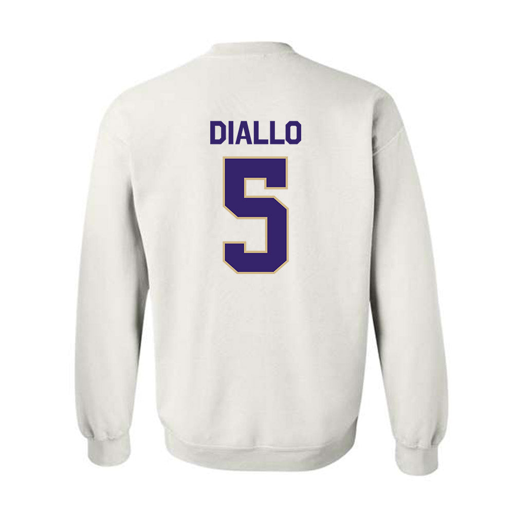 Washington - NCAA Men's Basketball : Zoom Diallo - Classic Shersey Crewneck Sweatshirt-1