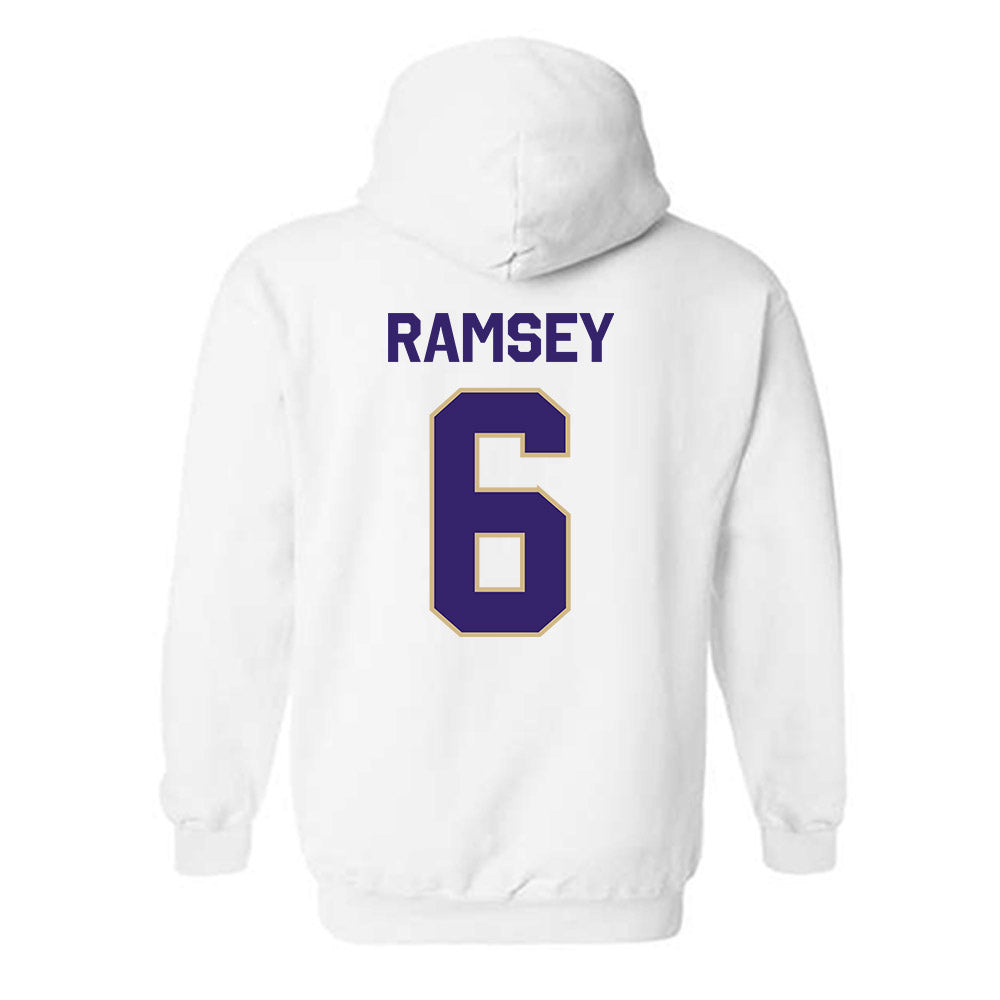 Washington - NCAA Men's Soccer : Zach Ramsey - Classic Shersey Hooded Sweatshirt-1