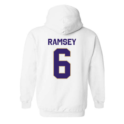 Washington - NCAA Men's Soccer : Zach Ramsey - Classic Shersey Hooded Sweatshirt-1