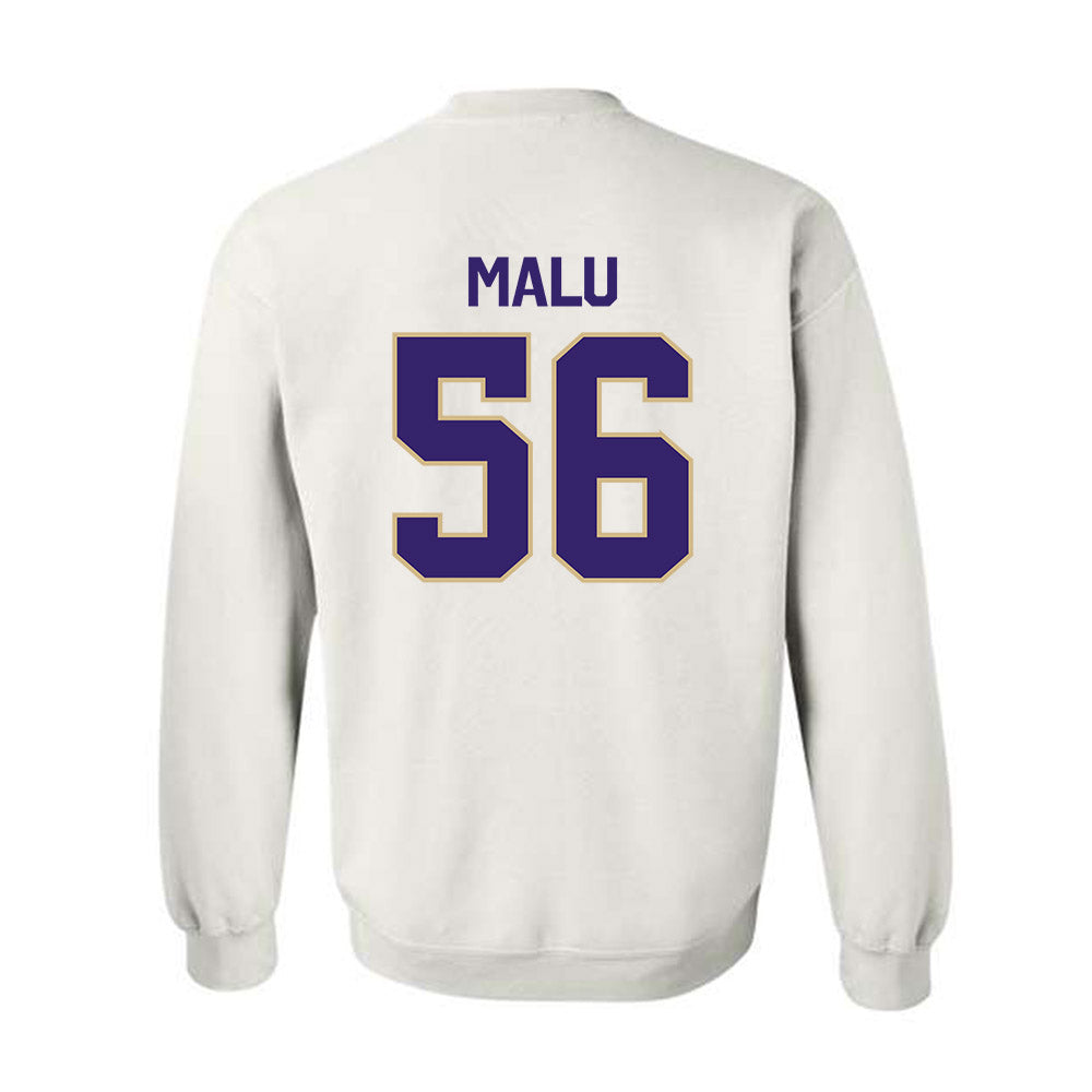 Washington - NCAA Football : Ta'Amilo Malu - Classic Shersey Crewneck Sweatshirt-1
