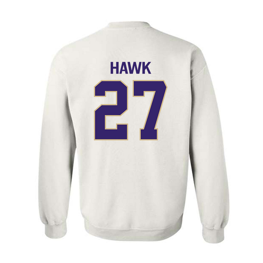 Washington - NCAA Men's Soccer : Levi Hawk - Classic Shersey Crewneck Sweatshirt-1