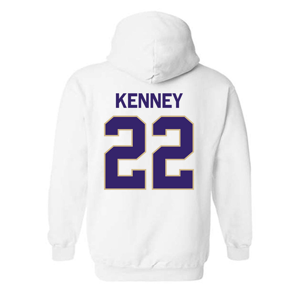 Washington - NCAA Baseball : Noah Kenney - Classic Shersey Hooded Sweatshirt-1