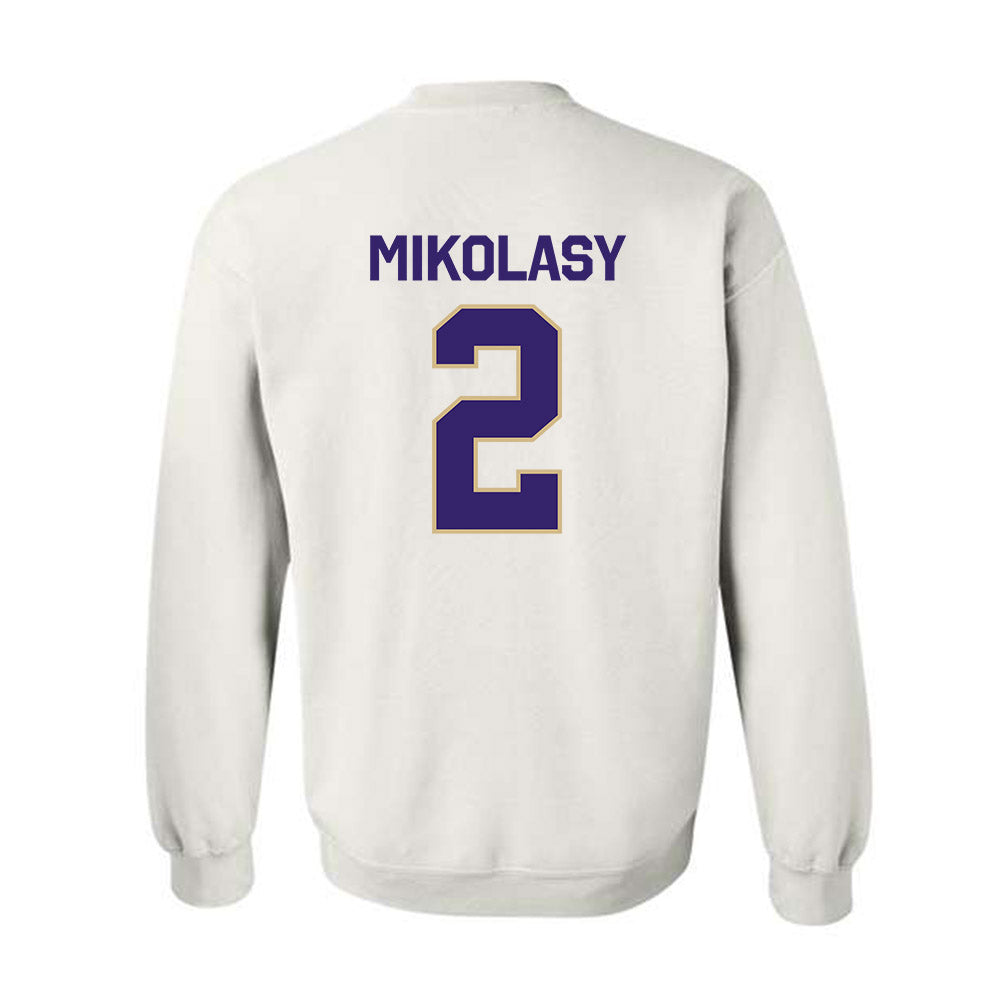 Washington - NCAA Men's Soccer : Harper Mikolasy - Classic Shersey Crewneck Sweatshirt-1