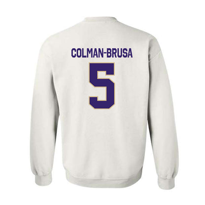 Washington - NCAA Football : Derek Colman-Brusa - Classic Shersey Crewneck Sweatshirt-1
