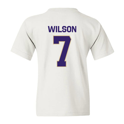 Washington - NCAA Baseball : Blake Wilson - Classic Shersey Youth T-Shirt-1