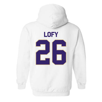 Washington - NCAA Men's Soccer : Connor Lofy - Classic Shersey Hooded Sweatshirt-1