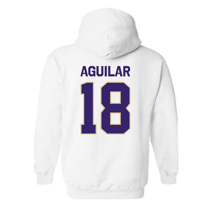 Washington - NCAA Women's Soccer : Vanessa Aguilar - Classic Shersey Hooded Sweatshirt-1