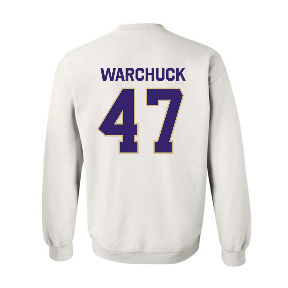 Washington - NCAA Football : Cameron Warchuck - Classic Shersey Crewneck Sweatshirt-1