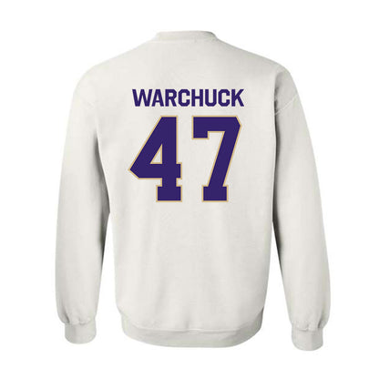 Washington - NCAA Football : Cameron Warchuck - Classic Shersey Crewneck Sweatshirt-1
