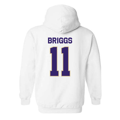 Washington - NCAA Women's Basketball : Chloe Briggs - Classic Shersey Hooded Sweatshirt-1