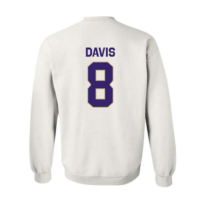 Washington - NCAA Football : Tacario Davis - Classic Shersey Crewneck Sweatshirt-1