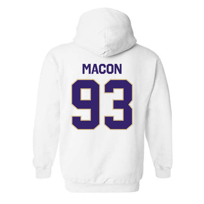 Washington - NCAA Football : Dominic Macon - Classic Shersey Hooded Sweatshirt-1