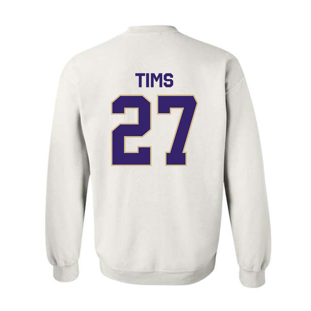 Washington - NCAA Baseball : Justin Tims - Classic Shersey Crewneck Sweatshirt-1