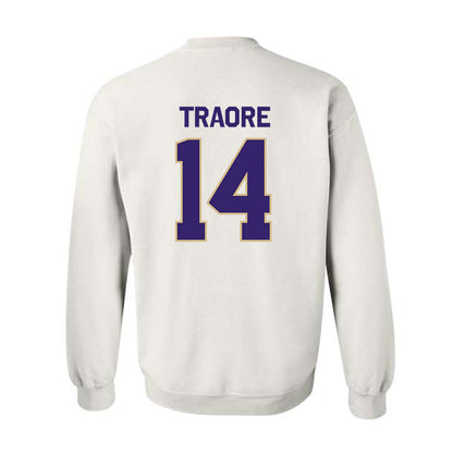 Washington - NCAA Men's Basketball : Mady Traore - Classic Shersey Crewneck Sweatshirt-1
