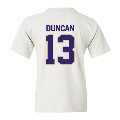 Washington - NCAA Football : Rahsjon Duncan - Classic Shersey Youth T-Shirt-1