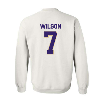 Washington - NCAA Baseball : Blake Wilson - Classic Shersey Crewneck Sweatshirt-1