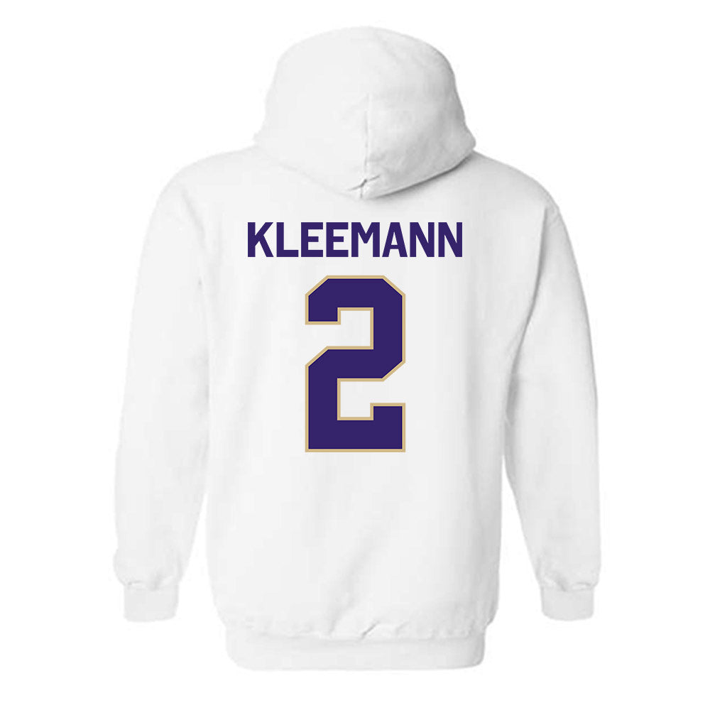 Washington - NCAA Men's Soccer : Philip Kleemann - Classic Shersey Hooded Sweatshirt-1